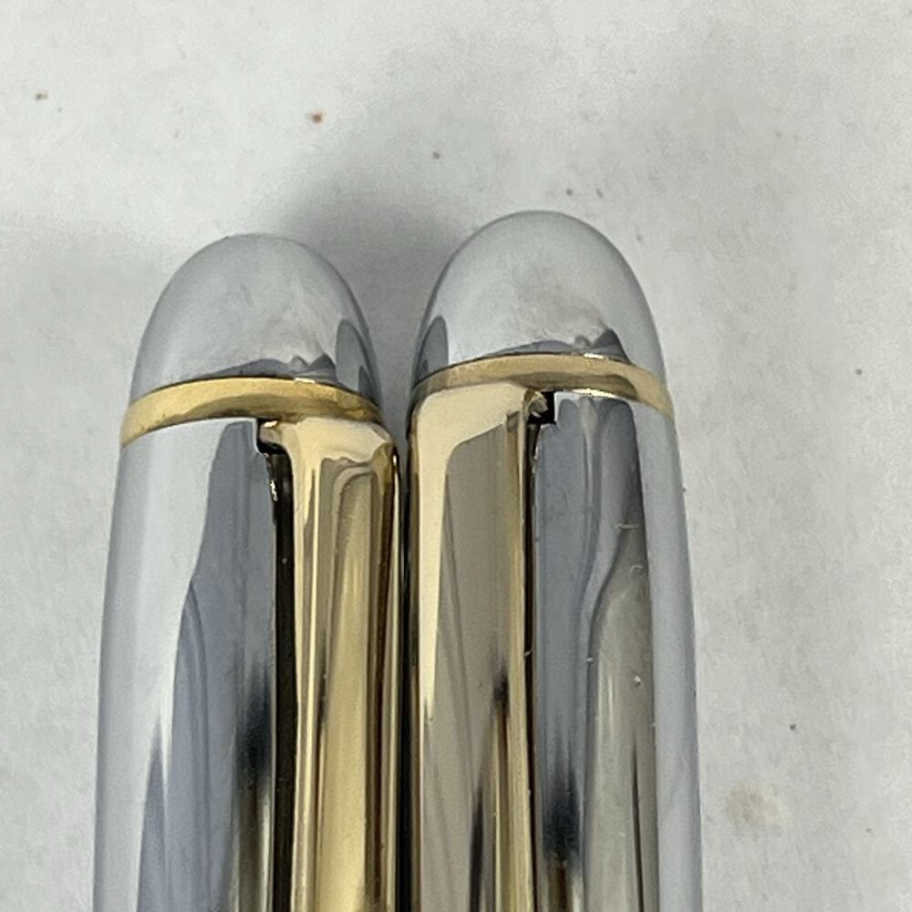 Vintage Pierre Cardin Chrome Gold Pen Pencil Set Boxed Bonus PDA Stylus PC Gift - Picture 14 of 16